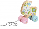 Pull-Along Wooden Rabbit Cubika
