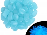 Fluorescent glowing stones for garden and home