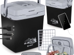 Portable Electric Car Cooler 26 L with ECO Mode – Black
