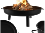 Kaminer garden fire pit 80 cm with 3 legs and handles