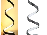 Spiral LED Table Lamp – Decorative Bedroom Night Light