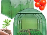 Vrtni plastičnjak staklenik 3x2x2 m