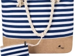 Large nautical-style beach and picnic bag Malatec
