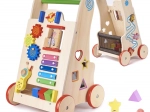 Wooden Walker and Educational Cube 6-in-1