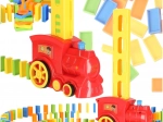 Interactive Train Laying Dominoes, 80 Pieces