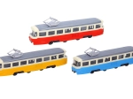Kovinski tramvaj z učinki 16 cm