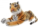 Brown plush tiger 55 cm
