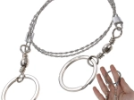 Travel wire hand saw for survival