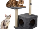 Kradsetræ til katte Purlov 71 cm, grå