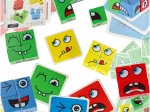Montessori logička igra mijenjajuća lica – emocionalne kockice i karte