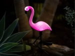 Solar garden LED lamp in the shape of a flamingo 53 cm