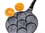Granite egg pan with 7 holes BASIC LINE 26 cm