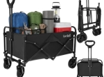 Składany ogrodowy wózek transportowy Gardlov 90 l / 100 kg