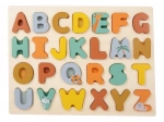 Holzpuzzle zum Einsetzen Alphabet Safari small foot