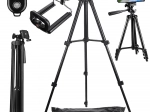 phone tripod with bluetooth remote 4-in-1