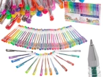 Set of Glitter Gel Pens, 50 pcs