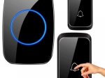 Wireless waterproof doorbell, 25 melodies, 3 volume levels