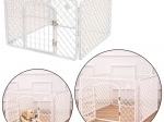 Folding Cage for Dogs and Cats with Safe Doors, 90 cm x 60 cm x 60 cm