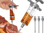 Ruhhy 50 ml Meat Marinade Injector with 3 Needles