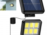 Solar panel lamp with motion sensor 120 LED diodes