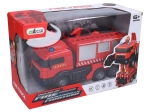 RC autorobot vatrogasci 26 cm s vodenim topom i transformacijom