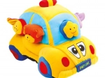 Small Foot soft fabric car with shape sorter