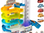 Iso Trade interactive parking garage with elevator and 5 levels (including 6 toy cars)