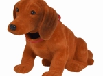 Plush dog with bobble head 27 cm
