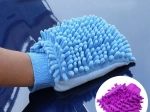 Mikrofaser Waschhandschuh für Autos – lila