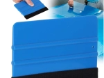 Plastic squeegee with felt for film application 12.5 × 8 cm