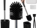 RUHHY Toilet Brush with Holder and Tweezers