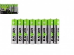Alkaliske batterier AAA 1,5 V – 8 stk RAVER
