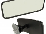 Wide-angle rearview mirror with suction cup 20 cm