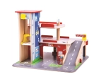 Bigjigs Toys Garage with Parking Lot
