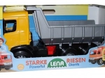 Large kids' dump truck with lock