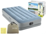 Oppustelig enkeltseng 191 × 99 × 36 cm med indbygget USB-elektrisk pumpe Intex