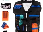 Gilet tattico per dardi in schiuma con accessori – set per bambini