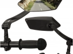 Bicycle Handlebar Rearview Mirrors, 360° Adjustable