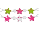 Stroller Chain with Stars and Flowers
