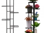 Metal Standing Planter RUHHY 6 Levels