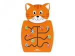 Wooden Number Board Cat VIGA