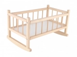 Wooden cradle for dolls