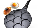 Granite Egg Pan with 7 Holes Basic Line 26 cm