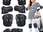 Ochranné chrániče na kolena, lokty a zápěstí pro skateboardy a koloběžky