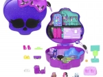 Polly Pocket Compact Monster High Skull with Skatepark and School