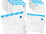 Vacuum food storage bags 26 × 28 cm and 22 × 21 cm, 30 pcs