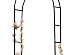 Pergola de jardin en métal en arc 240 cm