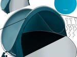 Self-Pitching Beach Tent TRIZAND 200 × 120 × 110 cm