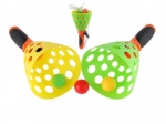 Plastová hra Catch Ball 25 cm – sada košíčků s míčky
