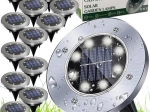 Solar Garden LED Lights - 12 units